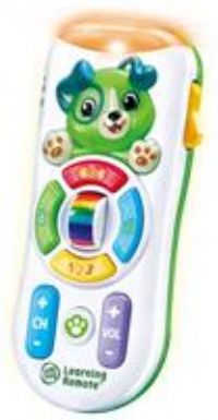 Leapfrog Channel Fun Learning Remote, Musical Baby Toy with Colours, ABC’s, Counting, Shapes & Music, Interactive Learning Toy for Babies 6, 12, 18, 24 months +, English Version