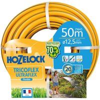 Hozelock Tricoflex Ultraflex Hose, Yellow, 12.5 mm x 50 m