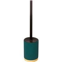 5five Modern Toilet Brush, Petrol & Bamboo