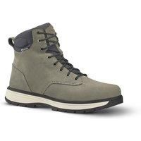 Mens Warm And Waterproof Leather Hiking Boots - Sh500 High