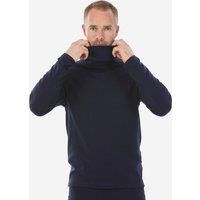 Men's Ski Base Layer - Bl 900 Wool High Neck - Navy Blue