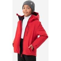 Kids Warm And Waterproof Ski Jacket 550 - Red