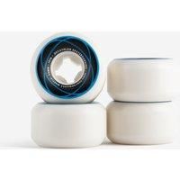 Pack Of 4 Skateboard Wheels Wh500 Ivory Colour. Conical Shape. Size 54mm. 101a.