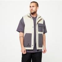 Multipocket Skateboard Gilet Damestoy Signature Collection - Beige/grey