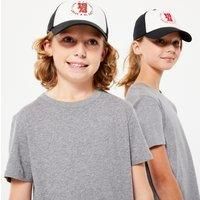 Kids' Cap W500 - Black / White