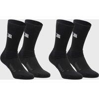 Men's/women's Low-rise Nba Basketball Socks So900 Twin-pack - Black