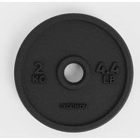 Cast Iron Weight Training Disc Weight - 2kg 28mm