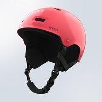 Adult/juniors Ski And Snowboard Helmet - H-fs 300 Pink Glitter