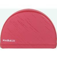 Coated Mesh Swim Cap - Printed Fabric - Size M - Diag Rubi Red