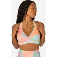 Women's Surfing Swimsuit Crop Top Ana Blur Pink