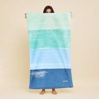 Beach Towel 145 X 85cm - Aqua Blue