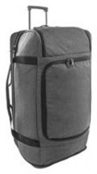 Kipsta Large Football Travel Suitcase, Charcoal