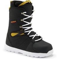 Mens Beginner Snowboard Boots Snb 100 - Black