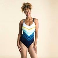 Women 1-Piece Swimsuit Swimwear Lila Lib Nabaiji