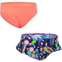 Girl's Swimsuit Bottom June Coral