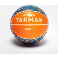 Kids' Size 1 Mini Foam Basketball K100 - Orange/blue