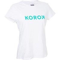 Women's Field Hockey T-shirt Fh110 - White/turquoise