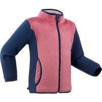 Baby Fleece Ski Sledge Jacket Pink Soft Stretchy Comfortable Decathlon