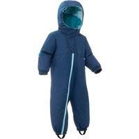 Warm Baby Ski Suit - 500 Warm Lugiklip - Blue