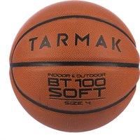 Tarmak Kids Bt100 Size 4 Beginner Basketball Ball Under Age 6 - Orange