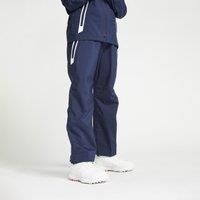 Kids Golf Waterproof Rain Trousers Rw500 Navy Blue