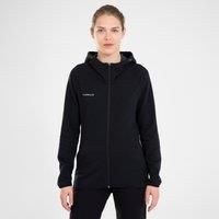 Women's Zipped Basketball Hoodie J500 - Black