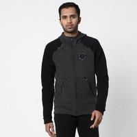 Men's Basketball Zipped Hoodie J500 - Dark Grey