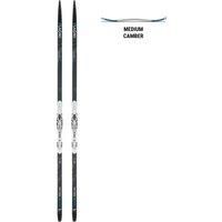 Classic Cross Country Skis 900 With Skins Med Camber+rottefella Xcelerator Bdgs