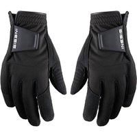 Inesis Men Golf Pair Of Rain Gloves Mittens Rw Black