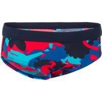 Red And Blue Baby's Dino Printed Swimming Briefs