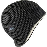 Embossed Swimming Cap  Black