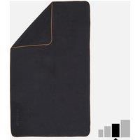 Compact Microfibre Towel Size L 80 X 130cm - Black