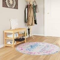 Rug Washable Multicolour 120 cm Anti Slip