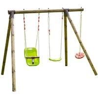 SOULET Tiago Wooden Childs Swing Set x1 Baby Swing x1 Classic Swing x1 Disc