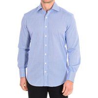 Café Coton MICROVICHY4-G Men/'s Long-Sleeved Shirt with Lapel Collar