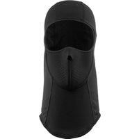 Adult Balaclava With Powder Mask - Black