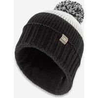 Adult Ski Hat Grand Nord Made In France - Black. White