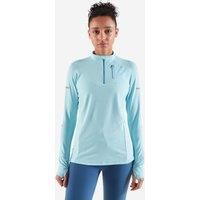 Women's Long Sleeved Kiprun Warm Light Running T Shirt - Blue