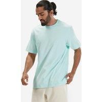 Men's Fitness T-shirt 500 Essentials - Mint/pastel