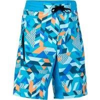 Boy's Swim Shorts - 550 Softgeo Blue