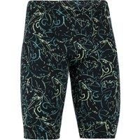 Boy's Swimming Jammer-fitib Shark Black Yellow