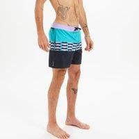 Men's Swim Shorts 17" - 500 Stamp Black