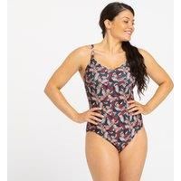 Women's 1-piece Swimsuit Lila Lt Ara Black