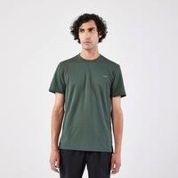 Kiprun Run 500 Dry Men's Running Breathable T-shirt - Dark Green Grey