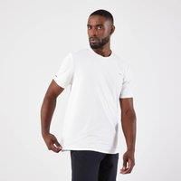 Men's Running Breathable T-shirt Kiprun Run 500 Dry-off White