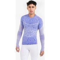 Adult Long-sleeved Thermal Base Layer Top Keepdry - Purple Grey