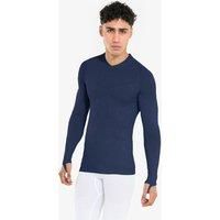 Adult Long-sleeved Thermal Base Layer Top Keepdry - Navy Blue