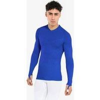 Adult Long-sleeved Thermal Base Layer Top Keepdry - Indigo Blue