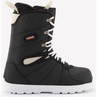 Mens Comfortable. Flexible Snowboard Boots Snb 100 - Black