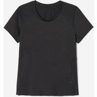 Women's Slim-fitting Crew Neck T-shirt - Black